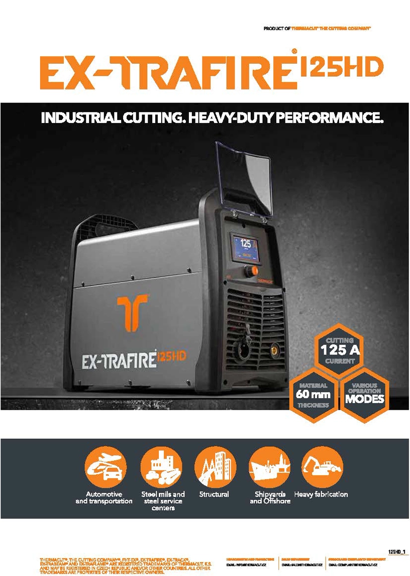 Ex-Trafire 125HD Data Sheet